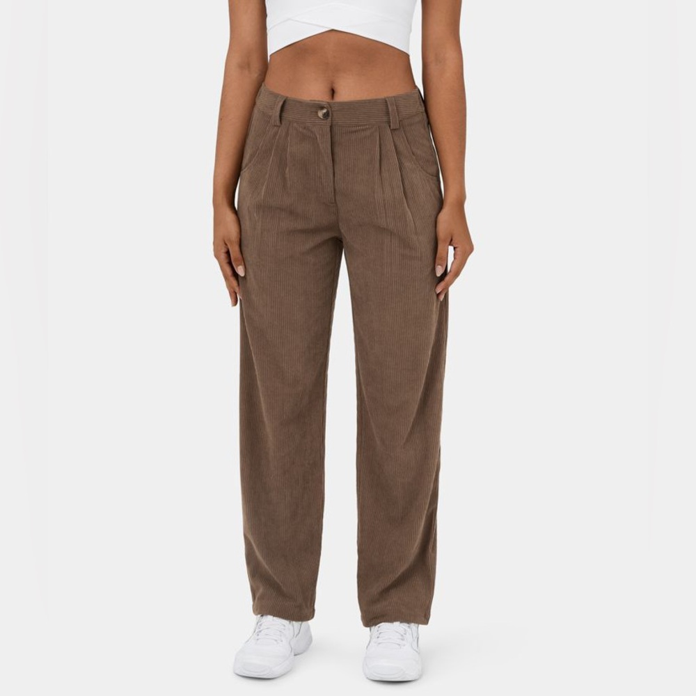 New without tags HALARA Mid Rise Button Zipper Side Pocket Corduroy Casual Pants